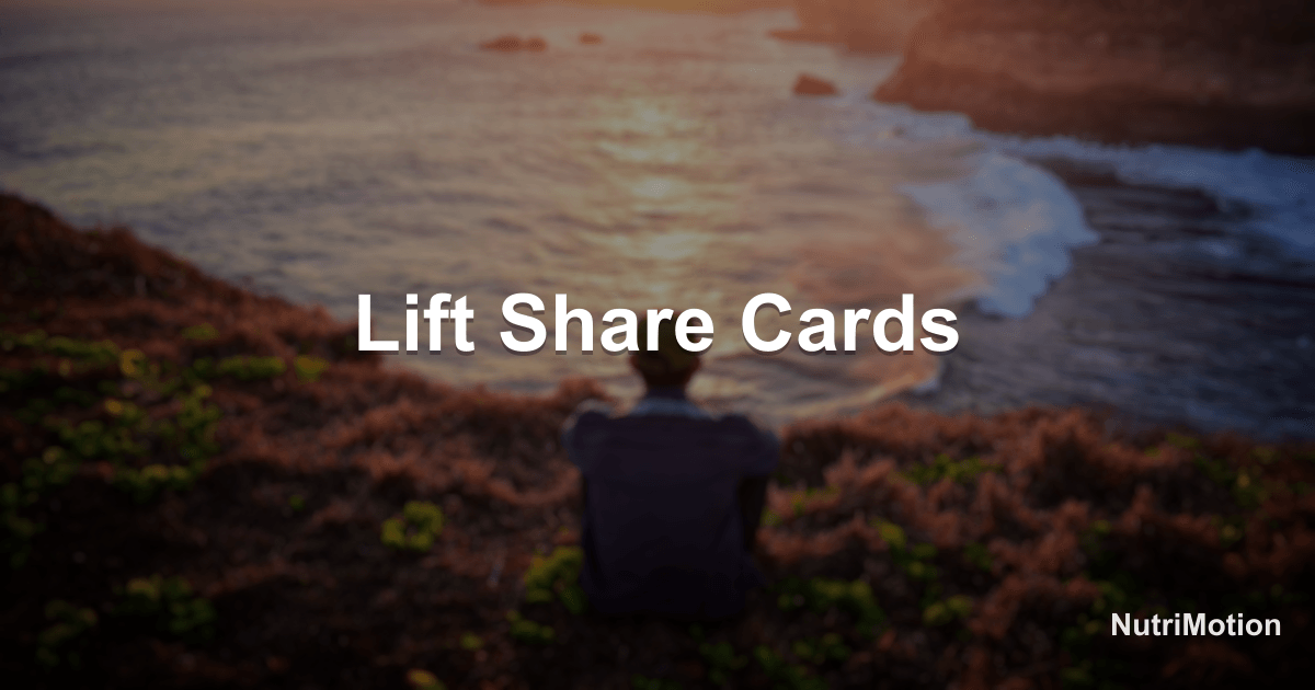 Profile Lift Share Cards